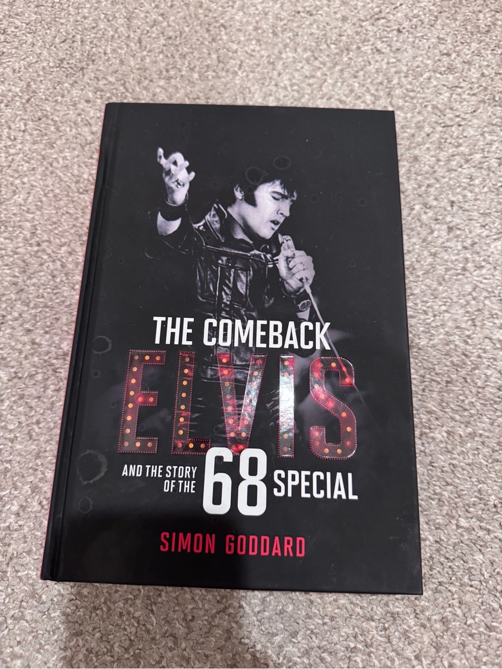 The Comeback Elvis 68 Special - Black and Red Hardcover
